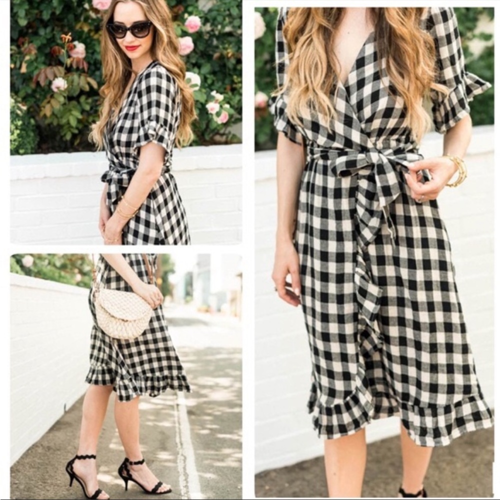 Anthropologie Isabella Sinclair flutter wrap dress Xs